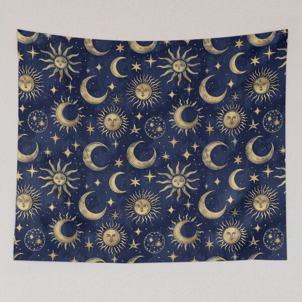 Item preview, The Sun and The Moon and the Stars designed and sold by CoolCrazyQuirky.