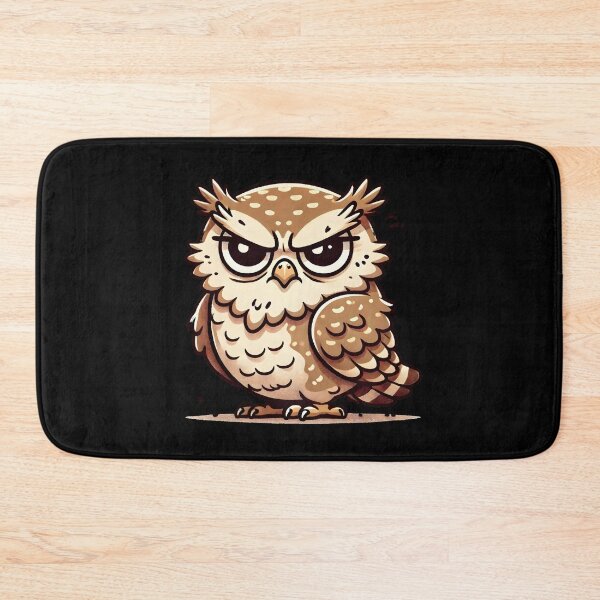 Item preview, Irritable Owl Cute and Funny Gifts Art designed and sold by BadhbhLoot.
