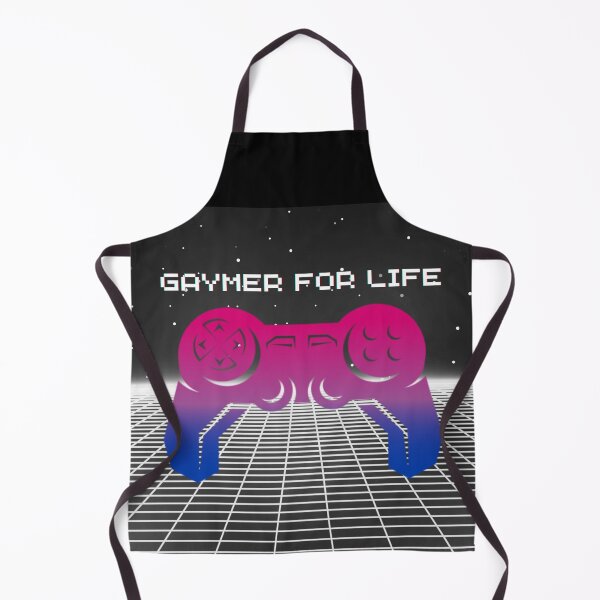 Artikelvorschau, Bisexuelle Flagge, Gaymer For Life-Grafik, Spielkonsole mit Grafikhintergrund, Gaymer-Liebhaber, entworfen und verkauft von PrideBeProud.