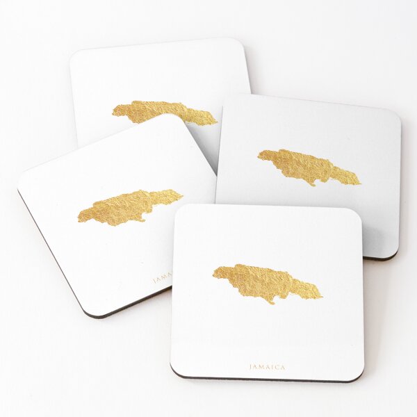 Item preview, Jamaica Gold Map designed and sold by ArtPrints.