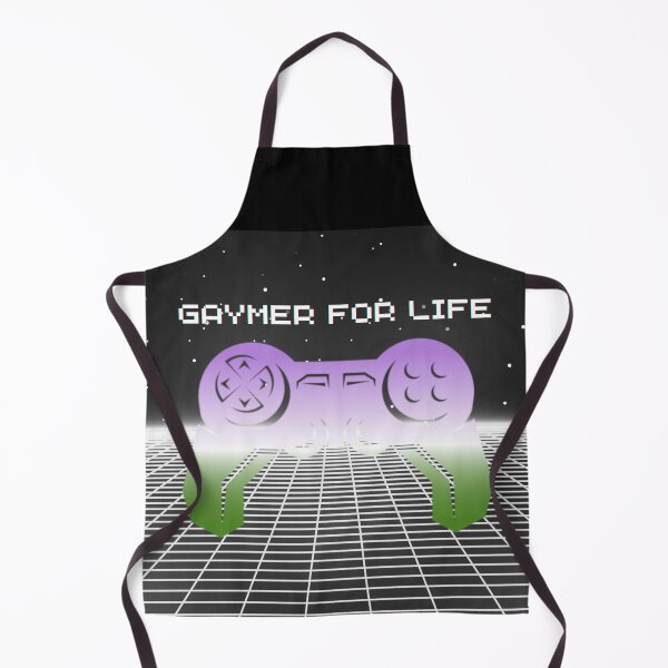 Artikelvorschau, Genderqueer-Flagge, Gaymer For Life-Grafik, Spielkonsole mit Grafikhintergrund, Gaymer-Liebhaber, entworfen und verkauft von PrideBeProud.