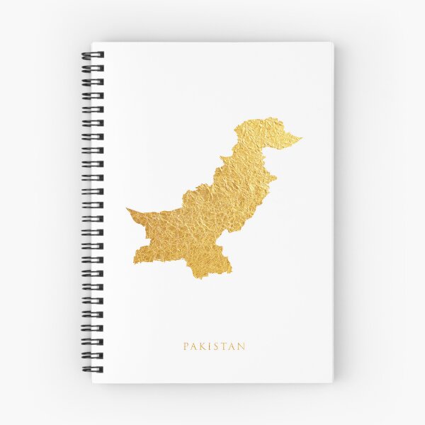 Item preview, Pakistan Gold Map designed and sold by ArtPrints.