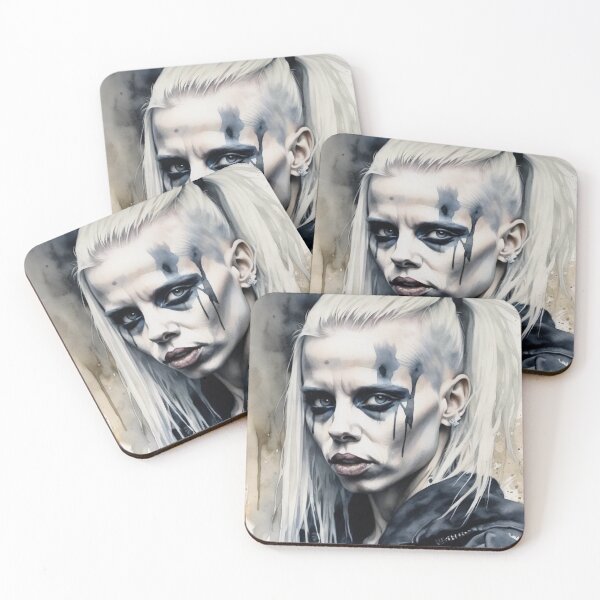 Item preview, Yolandi Visser, Painting, Die Antwoord, Fan Art designed and sold by Burn-Ego.