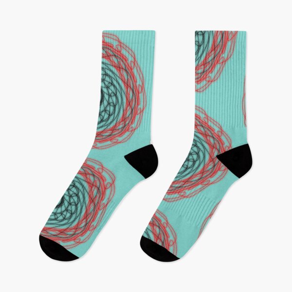 Item preview, Geometric abstract Red and black lines designed and sold by Stefrait-7.