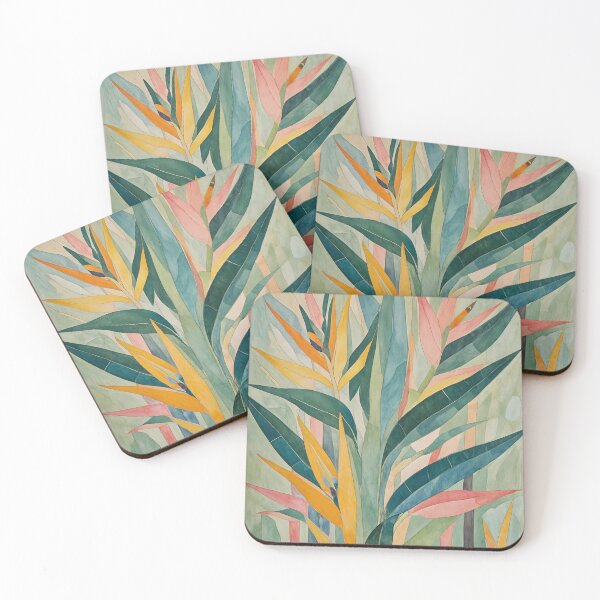Item preview, Tropical Wonder: Abstract Bird of Paradise Plant Design designed and sold by Lizetteh.