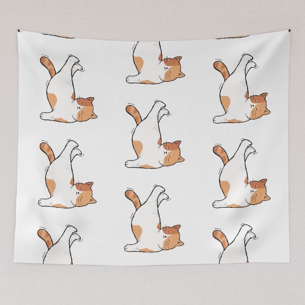 Item preview, yoga cat designed and sold by massingso.