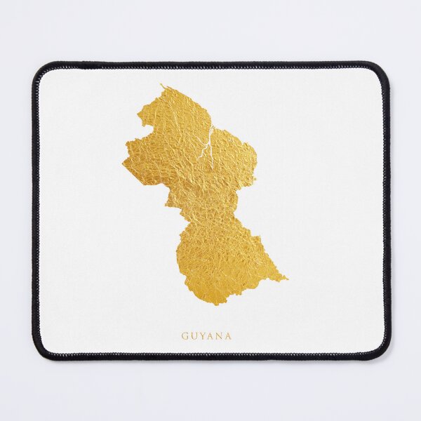 Item preview, Guyana Gold Map designed and sold by ArtPrints.