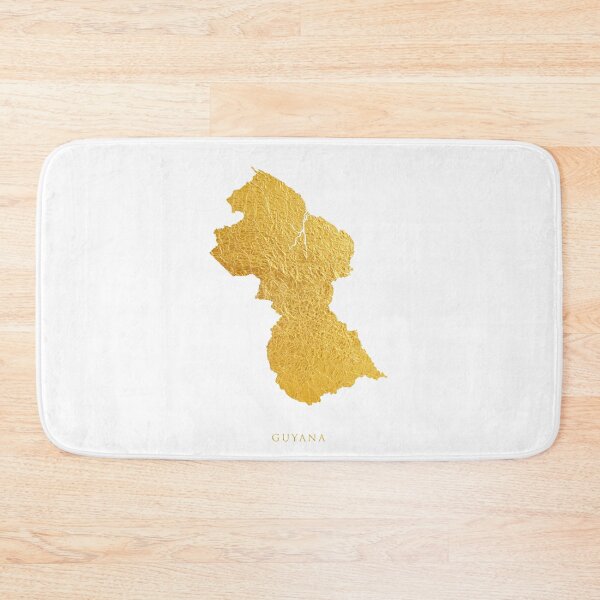 Item preview, Guyana Gold Map designed and sold by ArtPrints.