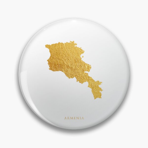 Item preview, Armenia Gold Map designed and sold by ArtPrints.