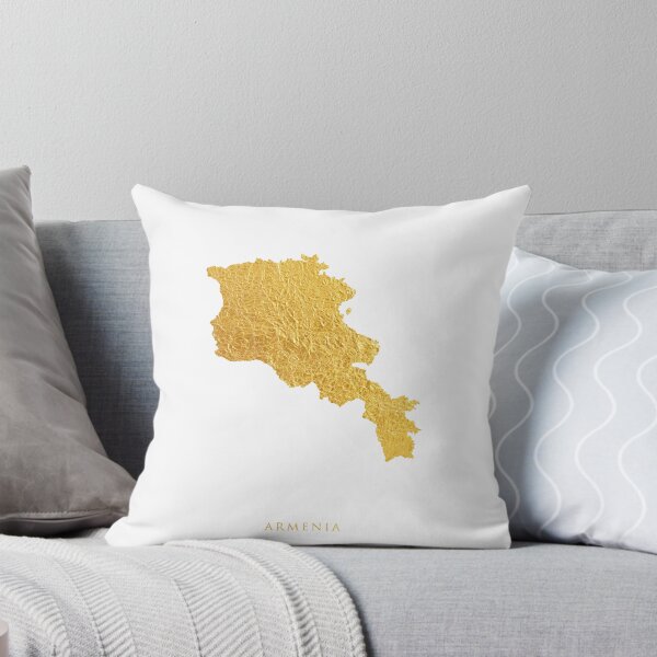 Item preview, Armenia Gold Map designed and sold by ArtPrints.