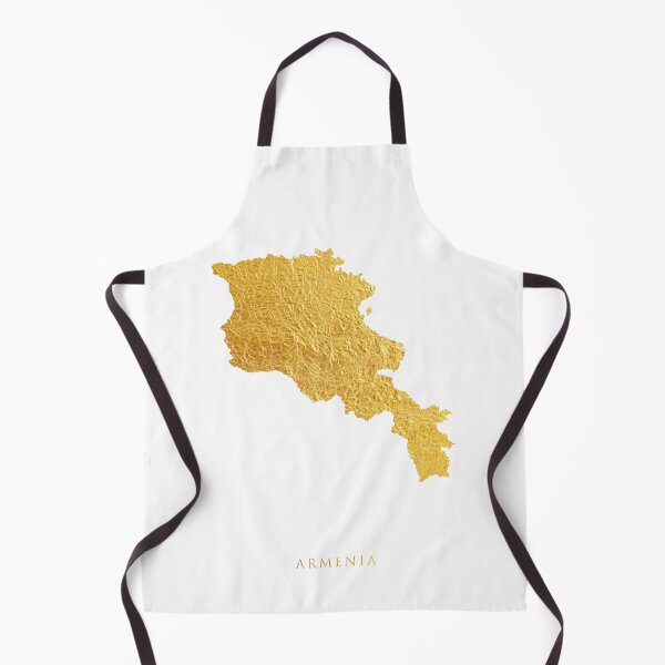 Item preview, Armenia Gold Map designed and sold by ArtPrints.