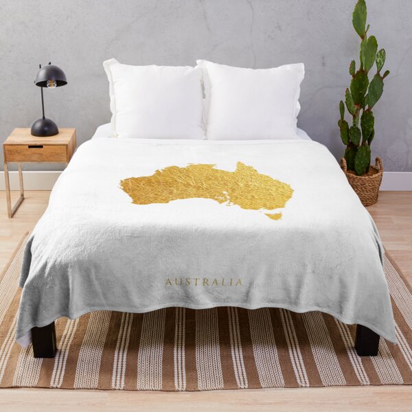 Item preview, Australia Gold Map designed and sold by ArtPrints.