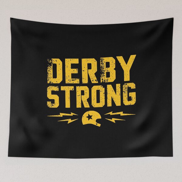 Item preview, Derby Strong Roller Derby jammer flat track quad skates roller rink designed and sold by w1ckerman.