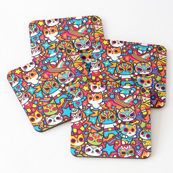 Item preview, Cat Luchador designed and sold by Belarte.shop.
