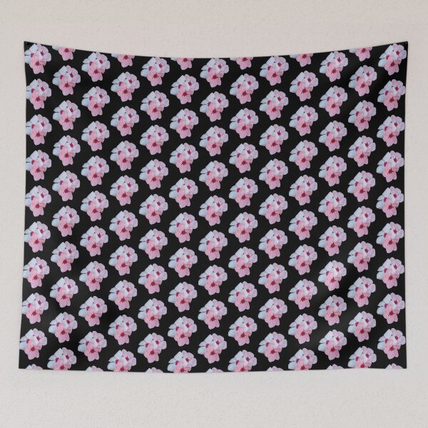 Item preview, Blooming Beautiful Pink Impatiens Flowers Cut Out designed and sold by taiche.