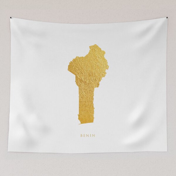 Item preview, Benin Gold Map designed and sold by ArtPrints.