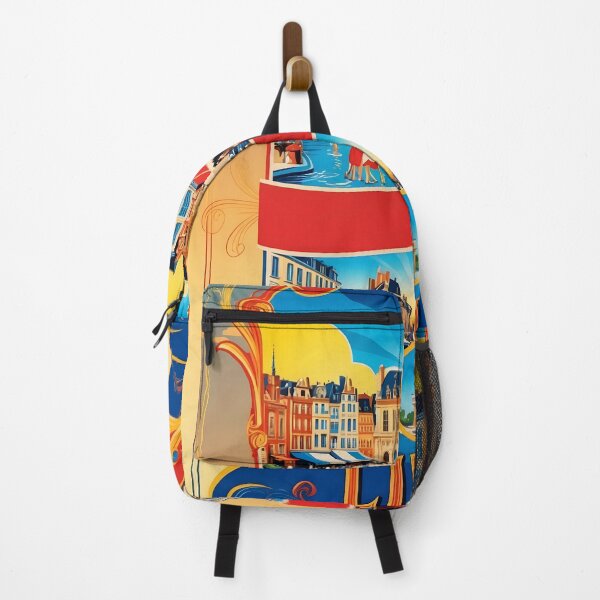 Item preview, Lille France Vintage Travel Tourism Post designed and sold by TravelersGems.