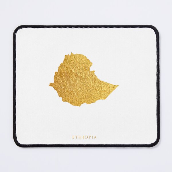 Item preview, Ethiopia Gold Map designed and sold by ArtPrints.