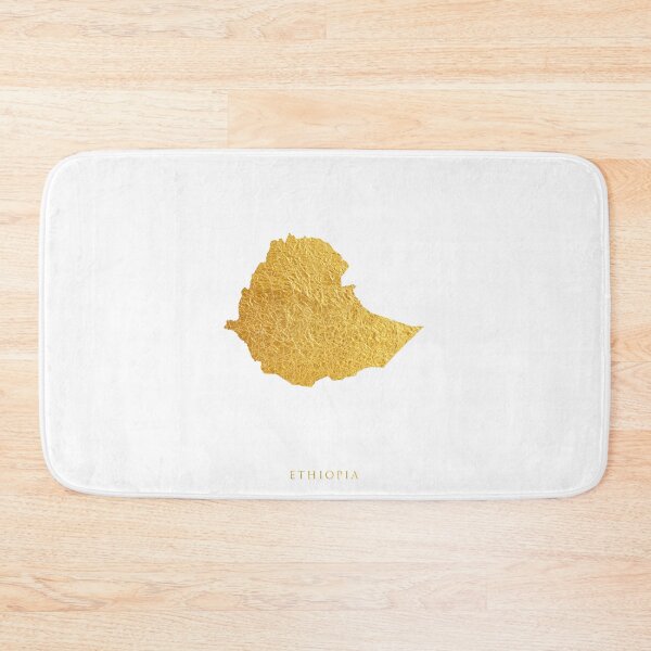 Item preview, Ethiopia Gold Map designed and sold by ArtPrints.