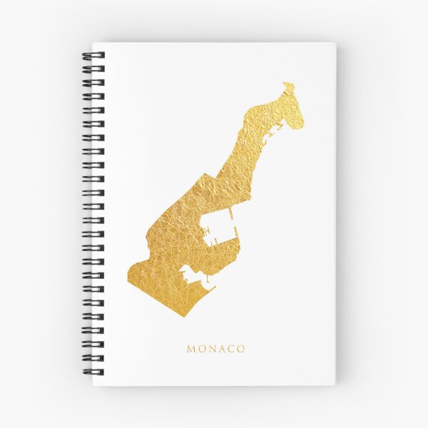 Item preview, Monaco Gold Map designed and sold by ArtPrints.