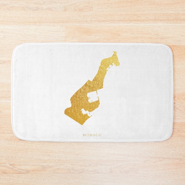 Item preview, Monaco Gold Map designed and sold by ArtPrints.