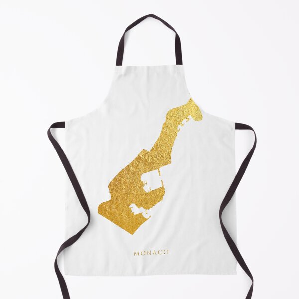 Item preview, Monaco Gold Map designed and sold by ArtPrints.