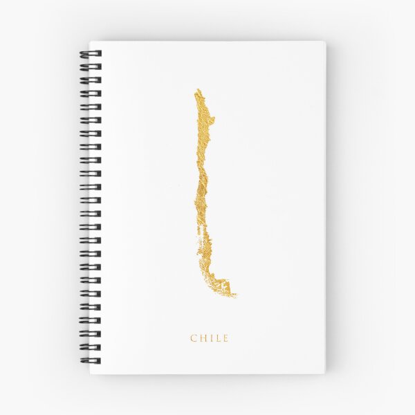 Item preview, Chile Gold Map designed and sold by ArtPrints.