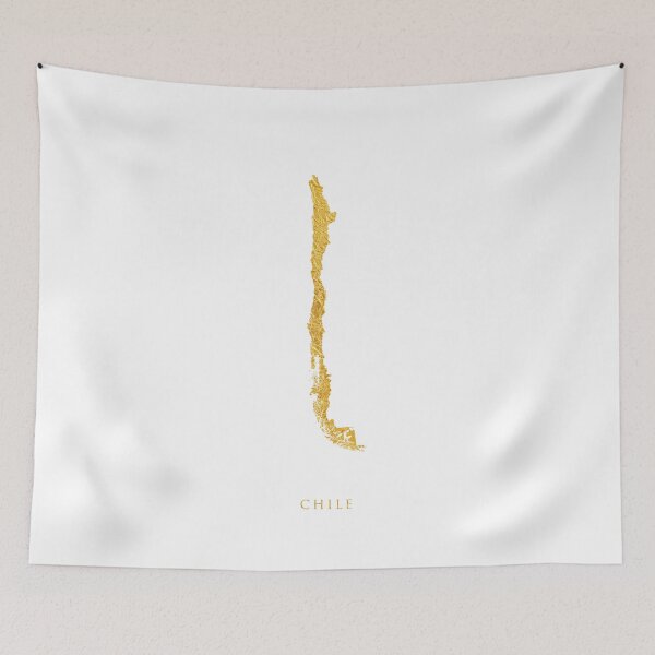 Item preview, Chile Gold Map designed and sold by ArtPrints.