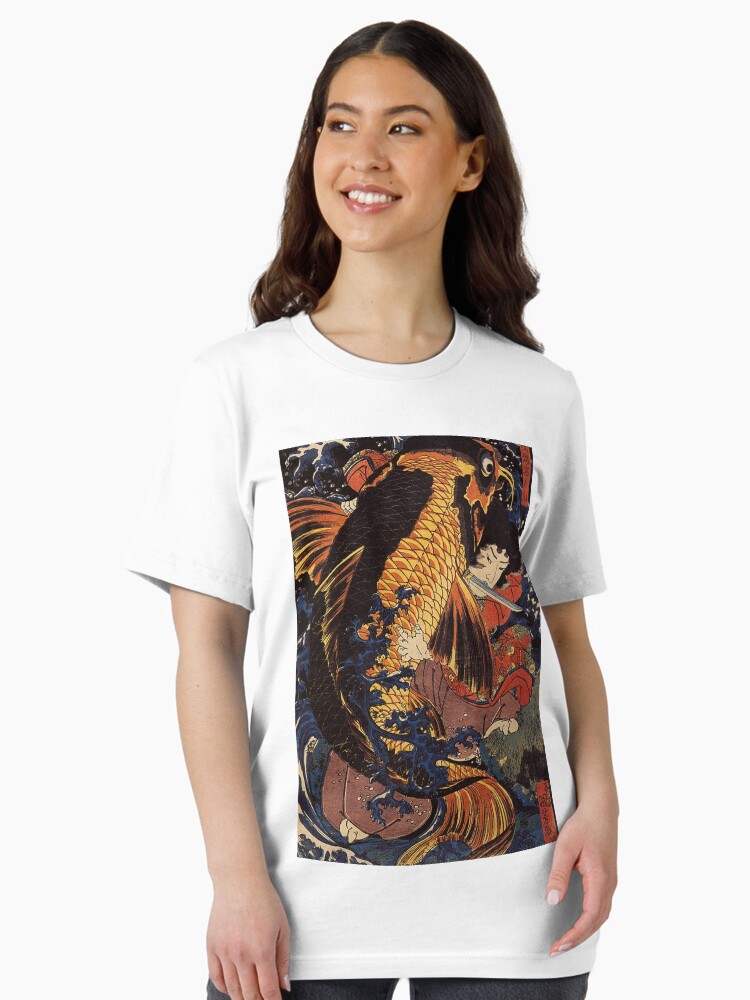 T-shirt essentiel for Sale avec l'œuvre « Estampe japonaise ukiyo
