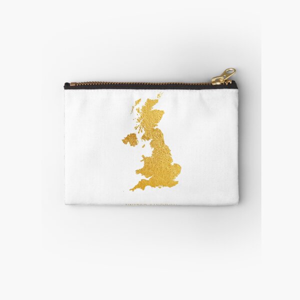 Item preview, United Kingdom Gold Map designed and sold by ArtPrints.