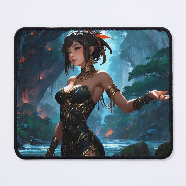 Item preview, Enchantress of the Jungle Mysterious and Captivating designed and sold by ArtComixHaven.
