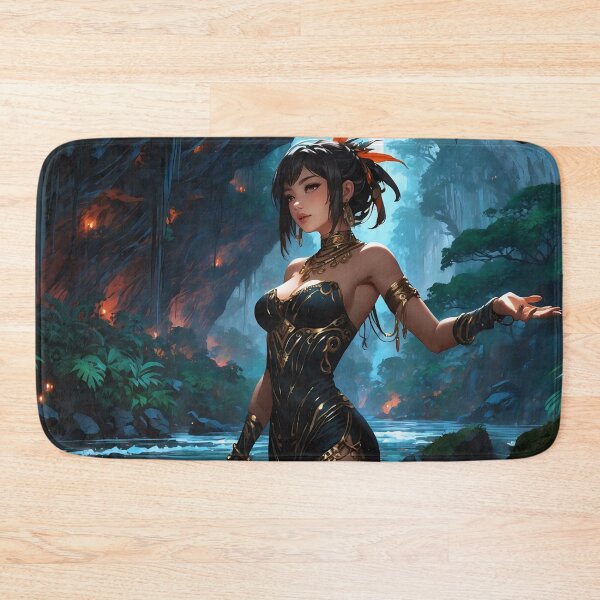 Item preview, Enchantress of the Jungle Mysterious and Captivating designed and sold by ArtComixHaven.