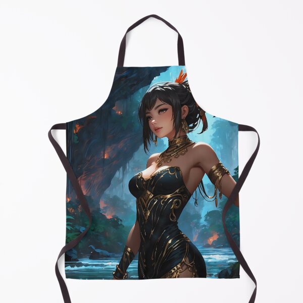 Item preview, Enchantress of the Jungle Mysterious and Captivating designed and sold by ArtComixHaven.