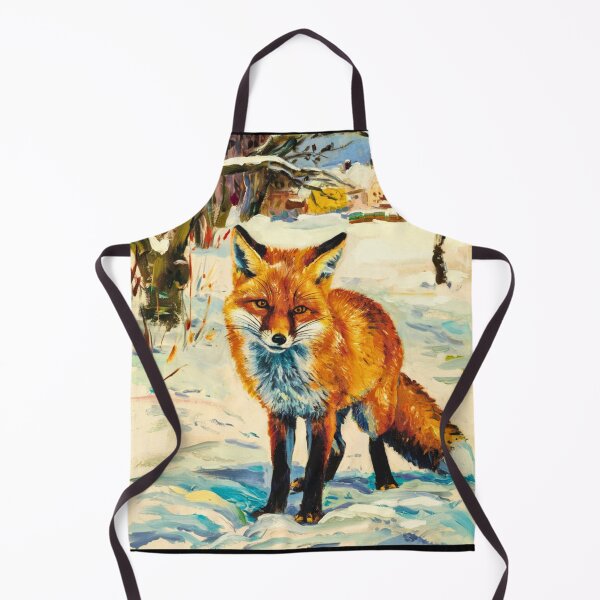 Artikelvorschau, Fuchs-Porträt. Wintersaison, Schneefuchs, Vintage-Fuchs, Fuchs-Charakter, Fuchs-Malerei, Edgar Degas-Stil entworfen und verkauft von FoxVibes.