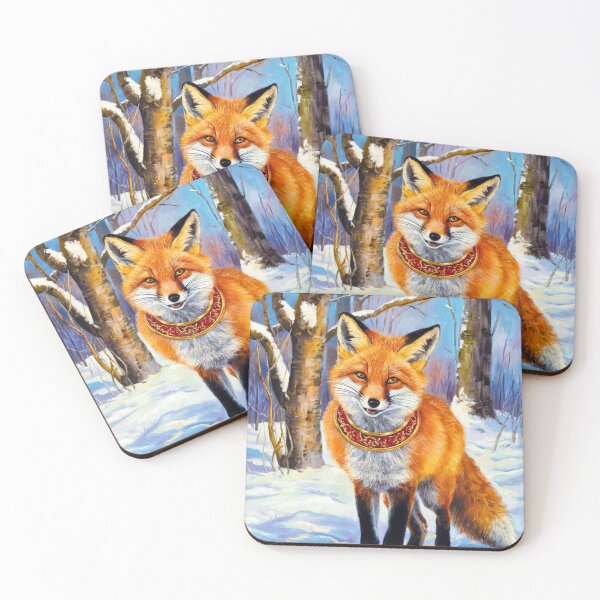 Artikelvorschau, Fuchs-Porträt. Wintersaison, Schneefuchs, Vintage-Fuchs, Fuchs-Charakter, Fuchs-Malerei, Edgar Degas-Stil entworfen und verkauft von FoxVibes.