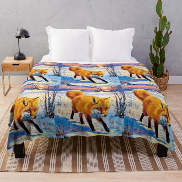 Artikelvorschau, Fuchs-Porträt. Wintersaison, Schneefuchs, Vintage-Fuchs, Fuchs-Charakter, Fuchs-Malerei, Edgar Degas-Stil entworfen und verkauft von FoxVibes.