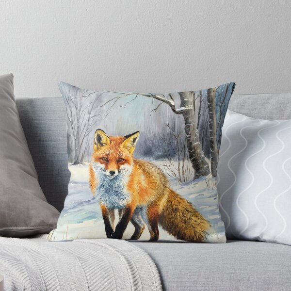 Artikelvorschau, Fuchs-Porträt. Wintersaison, Schneefuchs, Vintage-Fuchs, Fuchs-Charakter, Fuchs-Malerei, Edgar Degas-Stil entworfen und verkauft von FoxVibes.