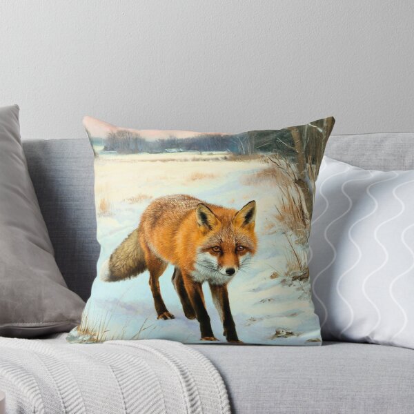 Artikelvorschau, Fuchs-Porträt. Wintersaison, Schneefuchs, Vintage-Fuchs, Fuchs-Charakter, Fuchs-Malerei, Edgar Degas-Stil entworfen und verkauft von FoxVibes.