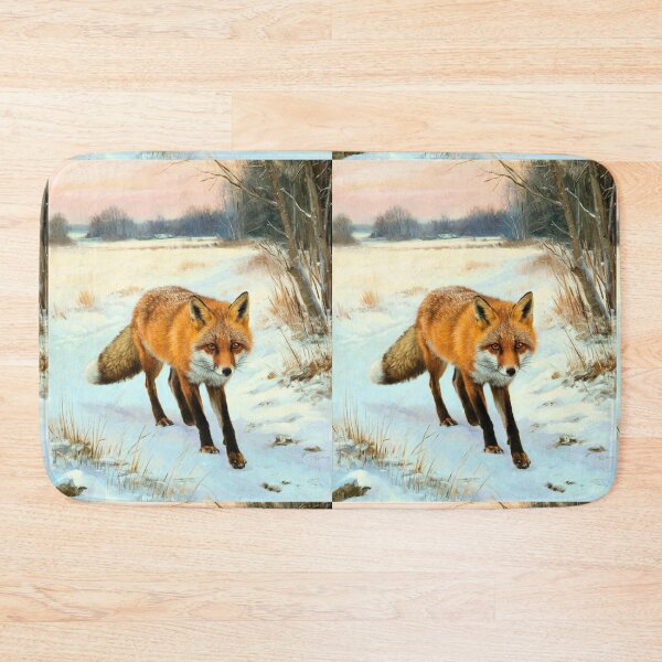 Artikelvorschau, Fuchs-Porträt. Wintersaison, Schneefuchs, Vintage-Fuchs, Fuchs-Charakter, Fuchs-Malerei, Edgar Degas-Stil entworfen und verkauft von FoxVibes.