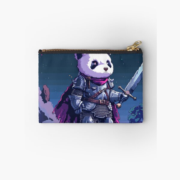 Item preview, Panda Paladin Pixel Art designed and sold by Kaos-Bit.