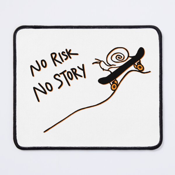 Item preview, Speeding Snail No Risk No Story designed and sold by amiaplusamia.