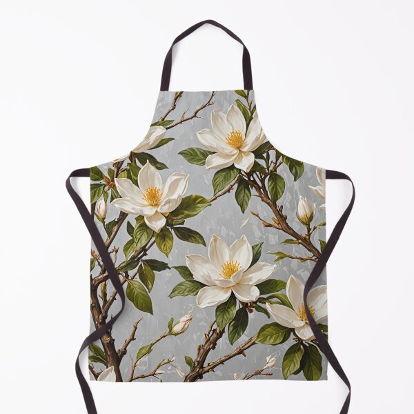 Item preview, Timeless Grace: White Magnolia Flowers Design designed and sold by Lizetteh.