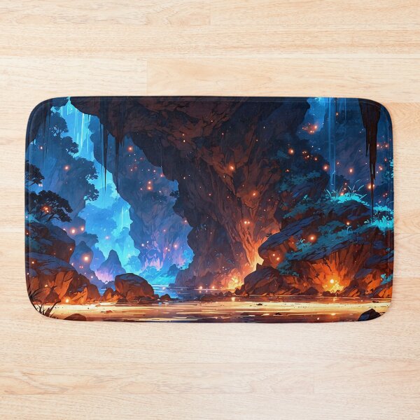 Item preview, "Starlit Sanctuary Nature's Mystical Nighttime Glow" designed and sold by ArtComixHaven.