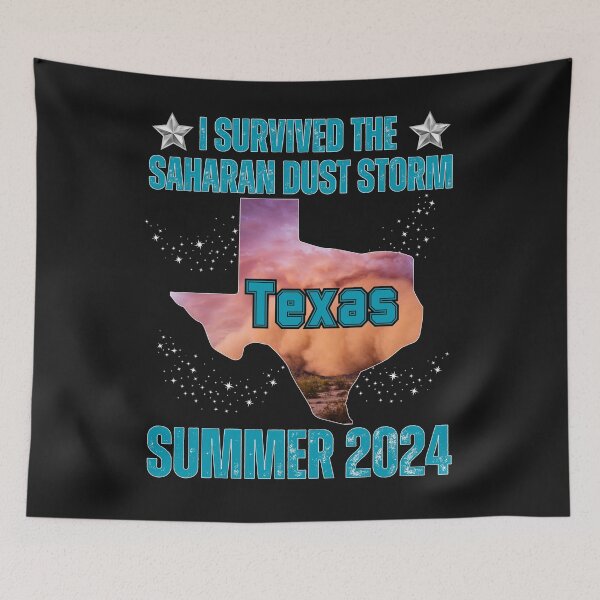 Item preview, I Survived The Saharan Dust Storm Texas 2024 designed and sold by AlienOccupation.