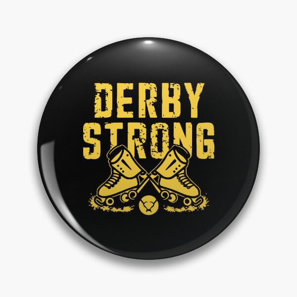 Artikelvorschau, Derby Strong Roller Derby Jammer Flattrack Quad Skates Rollschuhbahn entworfen und verkauft von w1ckerman.
