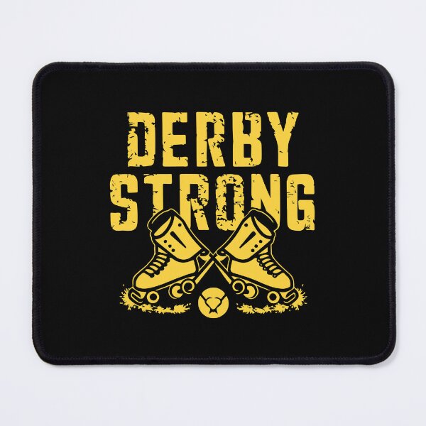 Item preview, Derby Strong Roller Derby jammer flat track quad skates roller rink designed and sold by w1ckerman.