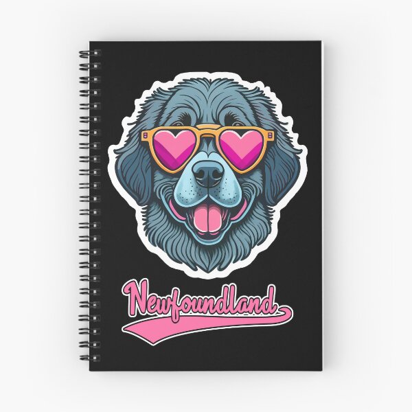 Item preview, Newfoundland in Heart Shaped Sunglasses designed and sold by KellysComColors.