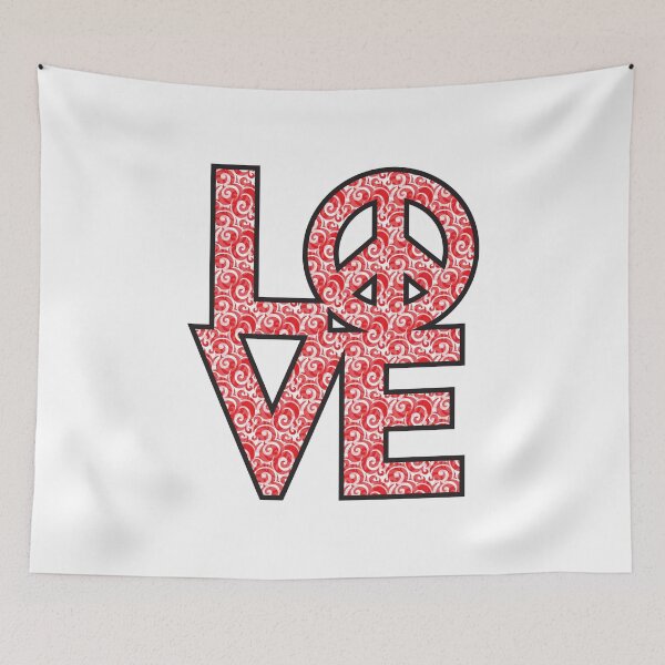 Item preview, Decorated peace and love designed and sold by pgorostiza.