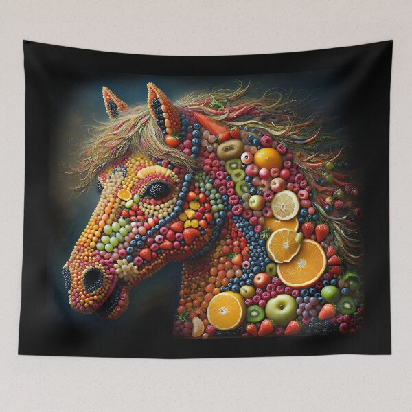 Item preview, Horse...... Fruits... 001... (A.I.) designed and sold by AtelierFafard.
