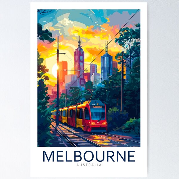 Item preview, Minimalistic Melbourne - Australia designed and sold by Marciolini.